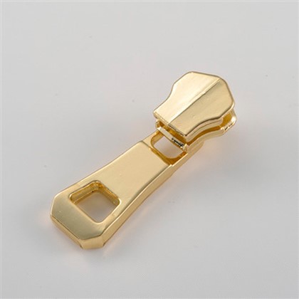 Anpassad logotyp Zinklegering Anpassad dragare Slider Zipper 3# 5#